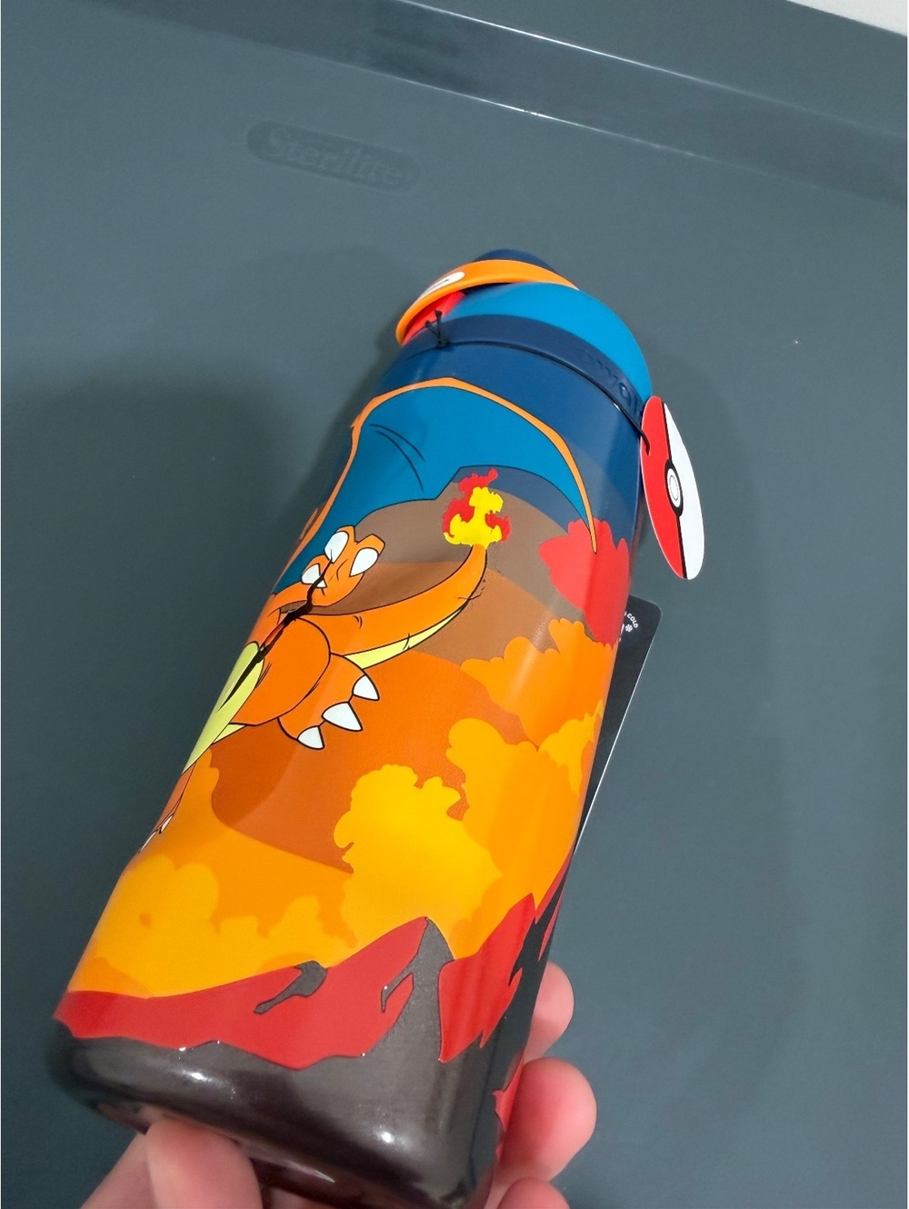 Owala Pokemon Charizard Stainless Steel Water Bottle 16 oz